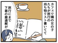 旅行の持ち物リストも…