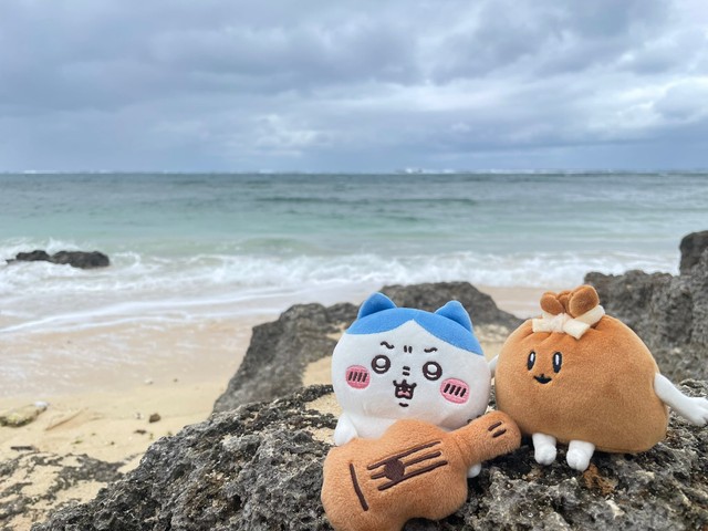 沖縄の海／hitomiさん（@hachaaaaaare）提供