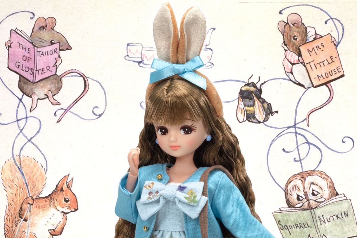これは欲しい……！」リカちゃんがピーターラビットと初コラボ。作者生誕