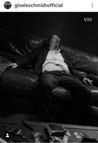 Gary Oldman & Gisele Schmidt (@giseleschmidtofficial)のインスタグラムより