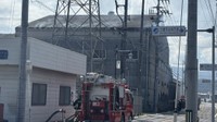 三豊市の製紙工場で火事　男性従業員を救急搬送　香川