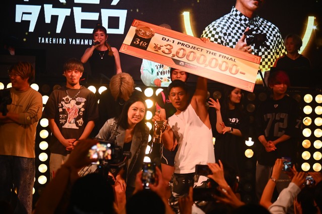 ３位に入ったのは異色のプロレスラーDJ、ヤマムラタケヒロさん