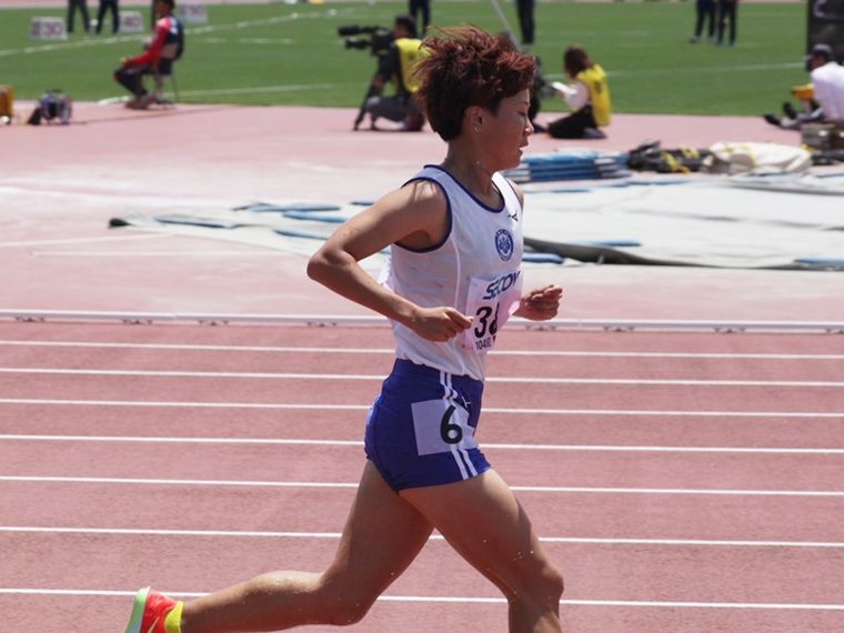 陸上・駅伝 - 東京女子体育大・道田衣舞選手 バスケから転向し、サン