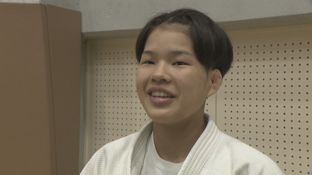 「自分らしい柔道ができた」創志学園3年・白金里桜選手(女子52kg級)が岡山県総体3連覇