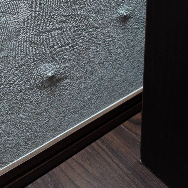 新築した家の壁に突如浮かび上がったこのふくらみ…正体は？（いもにゃんさん提供）