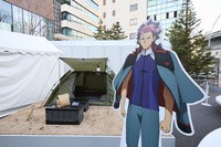 「機動戦士ガンダム水星の魔女EXPO」での屋外展示 (C)創通・サンライズ・ MBS