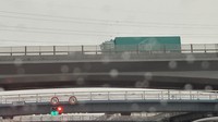高松中央インター付近の様子　18時50分ごろ