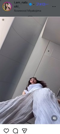 阿部なつきのインスタグラム＠i.am_natsuki_より