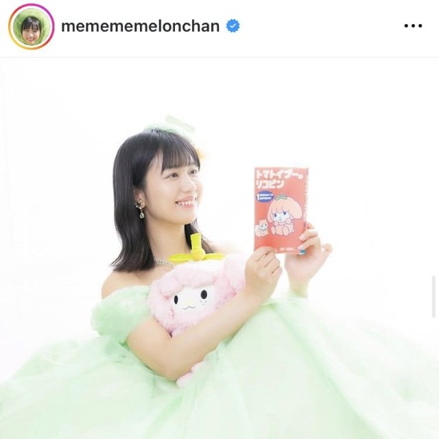 山口めろんインスタグラム＠memememelonchanより