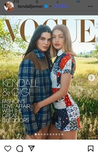 ケンタル・ジェンナーのインスタグラム＠kendaljennerより