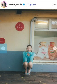 本田真凜のインスタグラム＠marin_hondaより