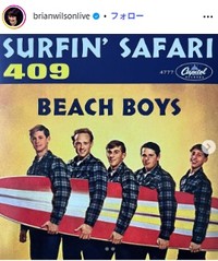 ブライアン・ウィルソンさんのインスタグラム@brianwilsonliveより