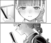 祭田に貸すDVDにおまじないをかける真夏　（小形朱嶺さんの提供）