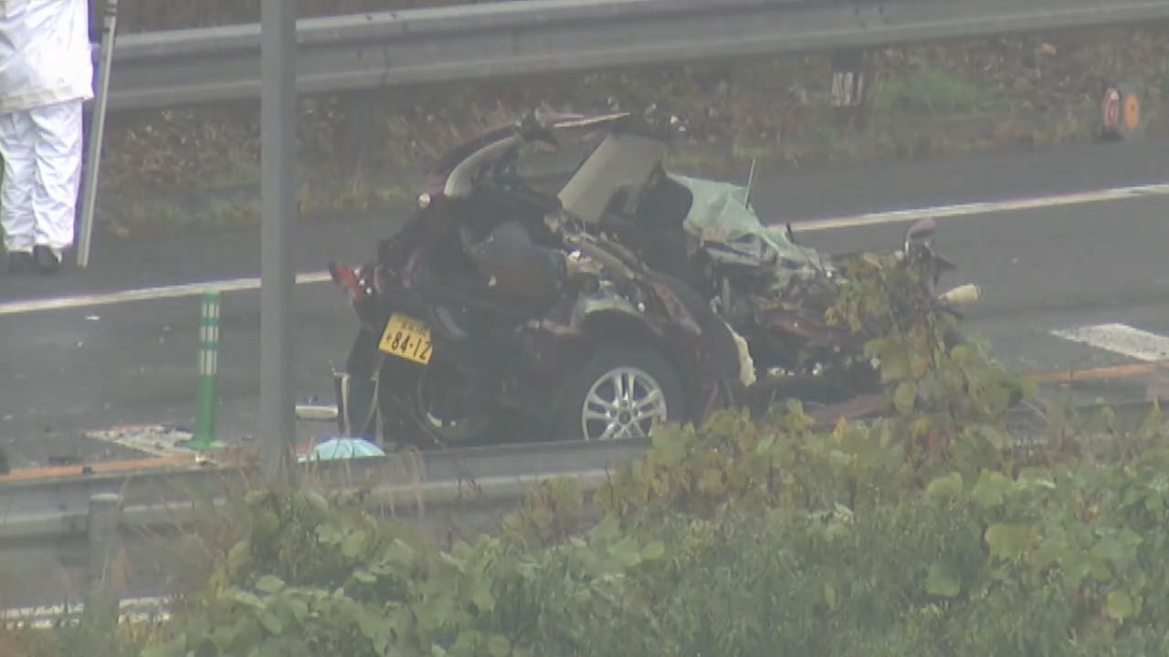 陸上自衛隊車両と軽乗用車が正面衝突　男性死亡　宮城・利府町の仙台北部道路