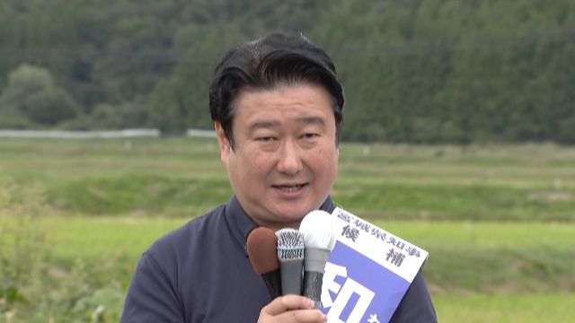 【宮城県知事選挙】立候補者第一声 　和田政宗候補（51） 無・新