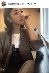 鈴木紗理奈のインスタグラム＠munehirovoiceより