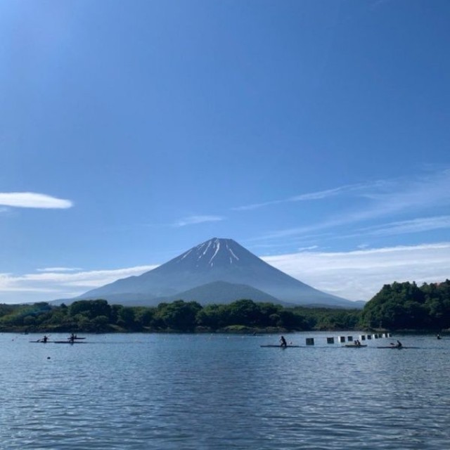 山梨県で田舎生活満喫。投稿主さん撮影の富士山（画像提供：肉まん。さん）