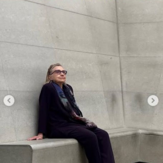 ヒラリー・クリントン氏のインスタグラム＠hillaryclintonより