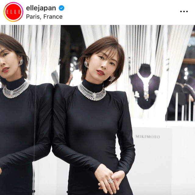 ELLE Japan (@ellejapan)の公式インスタグラムより