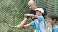 大坂なおみ選手に続け！テニス日本代表監督　高松市で練習会