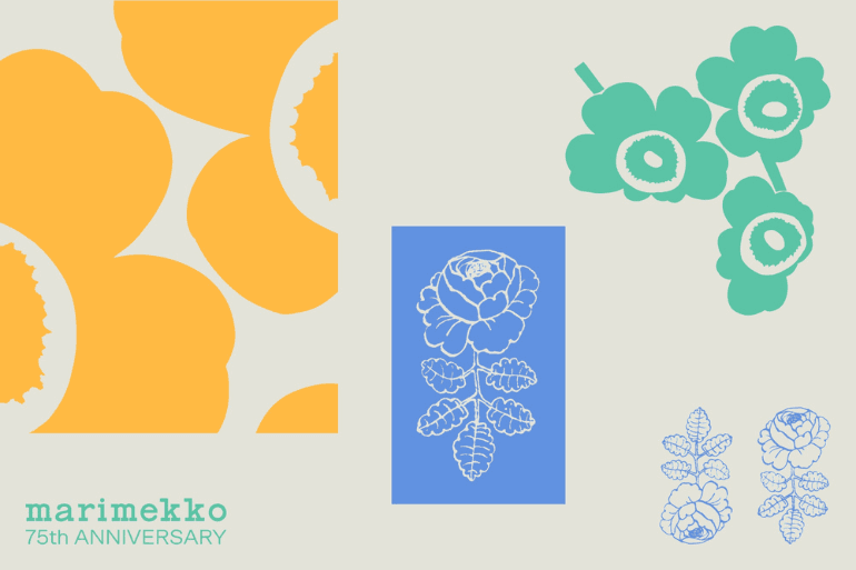 【レア】marimekko　ロゴ　ディスプレイ　マリメッコ 5/15発売】「家の中全部これにしたい」マリメッコ75周年限定バッグ