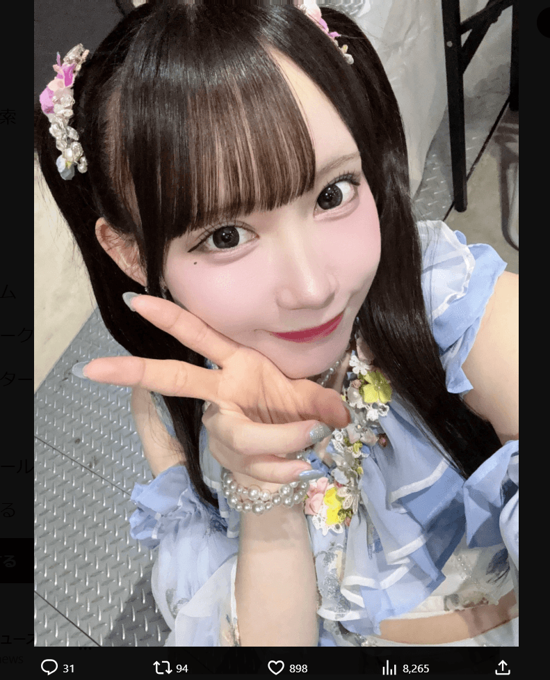 SKE48・大村杏のX（@omura_anzu_）より