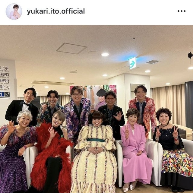 伊東ゆかりインスタグラム＠yukari.ito.officialより