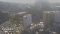 KSB岡山本社屋上の情報カメラ映像　岡山・北区 午前10時19分ごろ