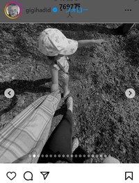 ジジ・ハディッドのインスタグラム＠gigihadidより