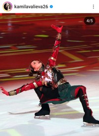 カミラ・ワリエワ(@kamilavalieva26)のインスタグラムより