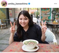 川島海荷インスタグラム＠umika_kawashimaより
