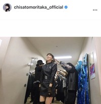 森高千里のインスタグラム＠chisatomoritaka_officialより