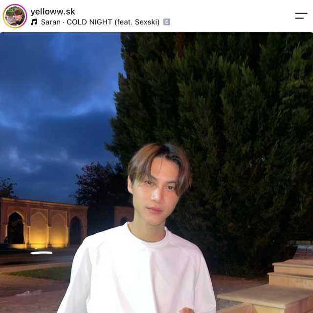 タイの俳優タナパック・ジョンジャイパーさん（本人のインスタグラムから）