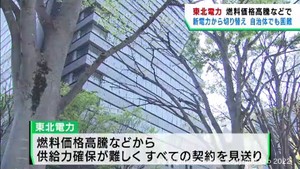 「新電力会社からの契約切り替えは自治体でも難しい」東北電力