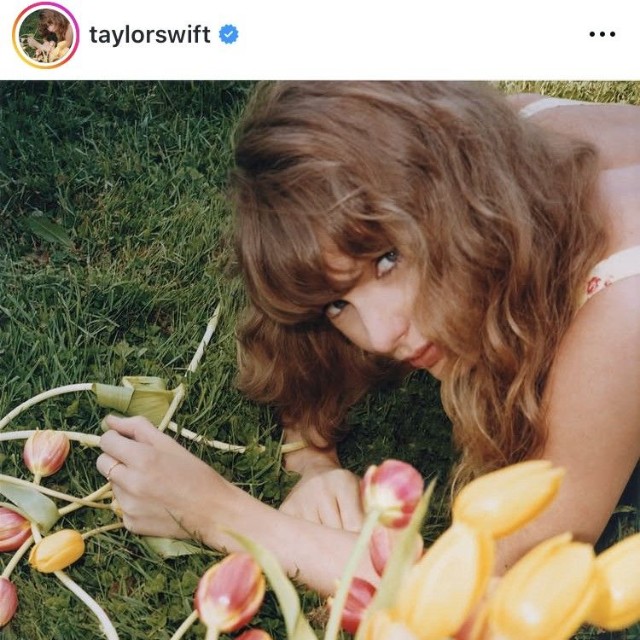 テイラー・スウィフトのインスタグラム＠taylorswiftより