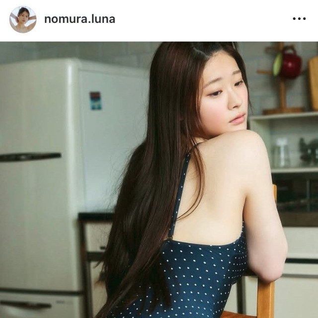 野村るなインスタグラム＠nomura.lunaより
