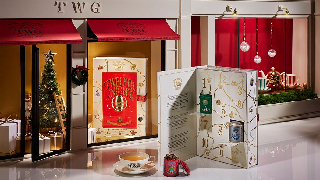 TWG Tea 2025限定！<br>「トゥエルフスナイト アドベントカレンダー」<br>12夜を彩るティーコレクション。