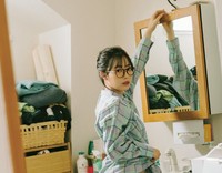 塩見きら　「週刊ＳＰＡ！」（扶桑社）2025年４月15日号より＝撮影／時永大吾 ヘアメイク／田森春菜（JULLY） スタイリング／毛塚由恵