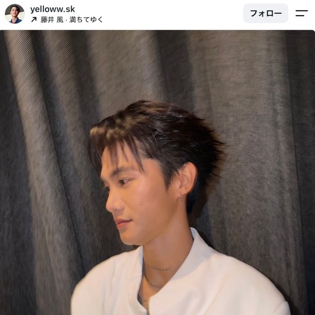 タイの俳優OHM（オーム）こと、タナパック・ジョンジャイパーさん（本人の公式インスタグラムから）