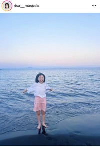 増田梨沙インスタグラム＠risa__masudaより