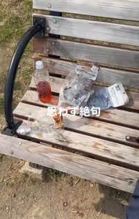 二郎系ラーメンに、もやし、チキン、煮卵を加え、さらに生ニンニクをすりおろして投入したという（「部下が110kg女子」さん提供、Instagramよりキャプチャ撮影）