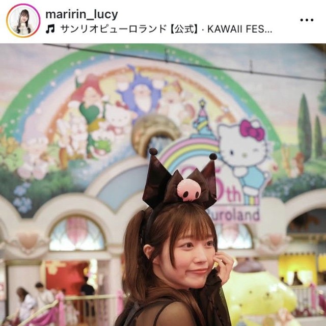 杉本愛莉鈴インスタグラム＠maririn_lucyより