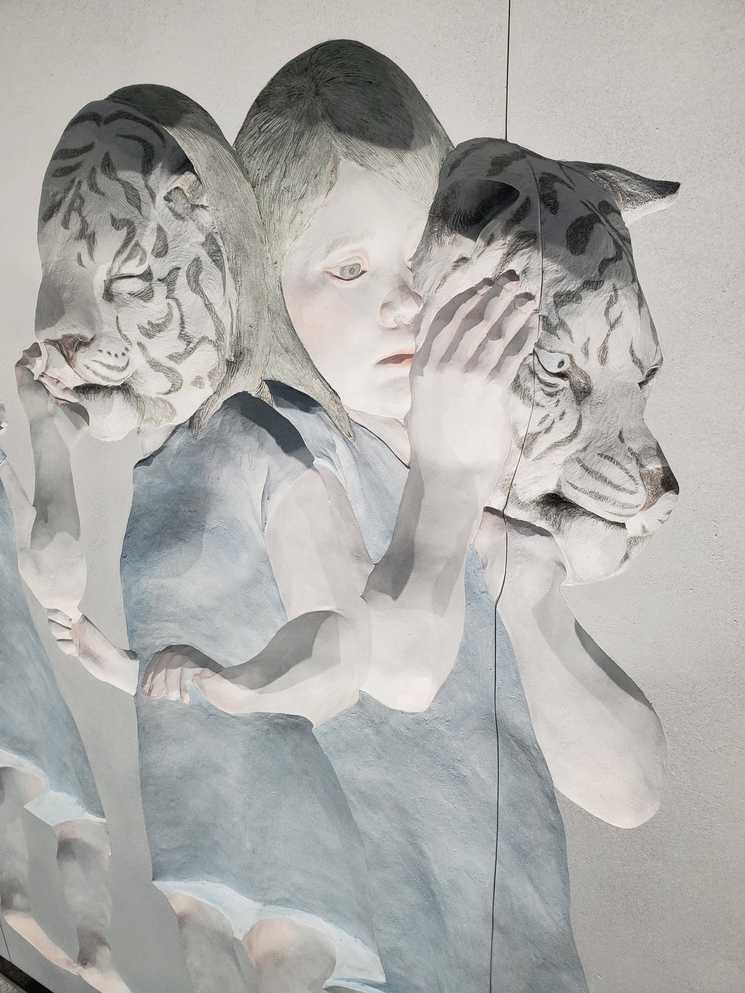 【真作】翆渓/猛虎図/虎図/トラ図/掛軸☆宝船☆AD-802 虎の作品 真作/翆渓/猛虎図/虎図/トラ図/掛軸☆宝船