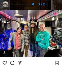 ブラッド・アーノルドのインスタグラム＠brad3doorsdownより