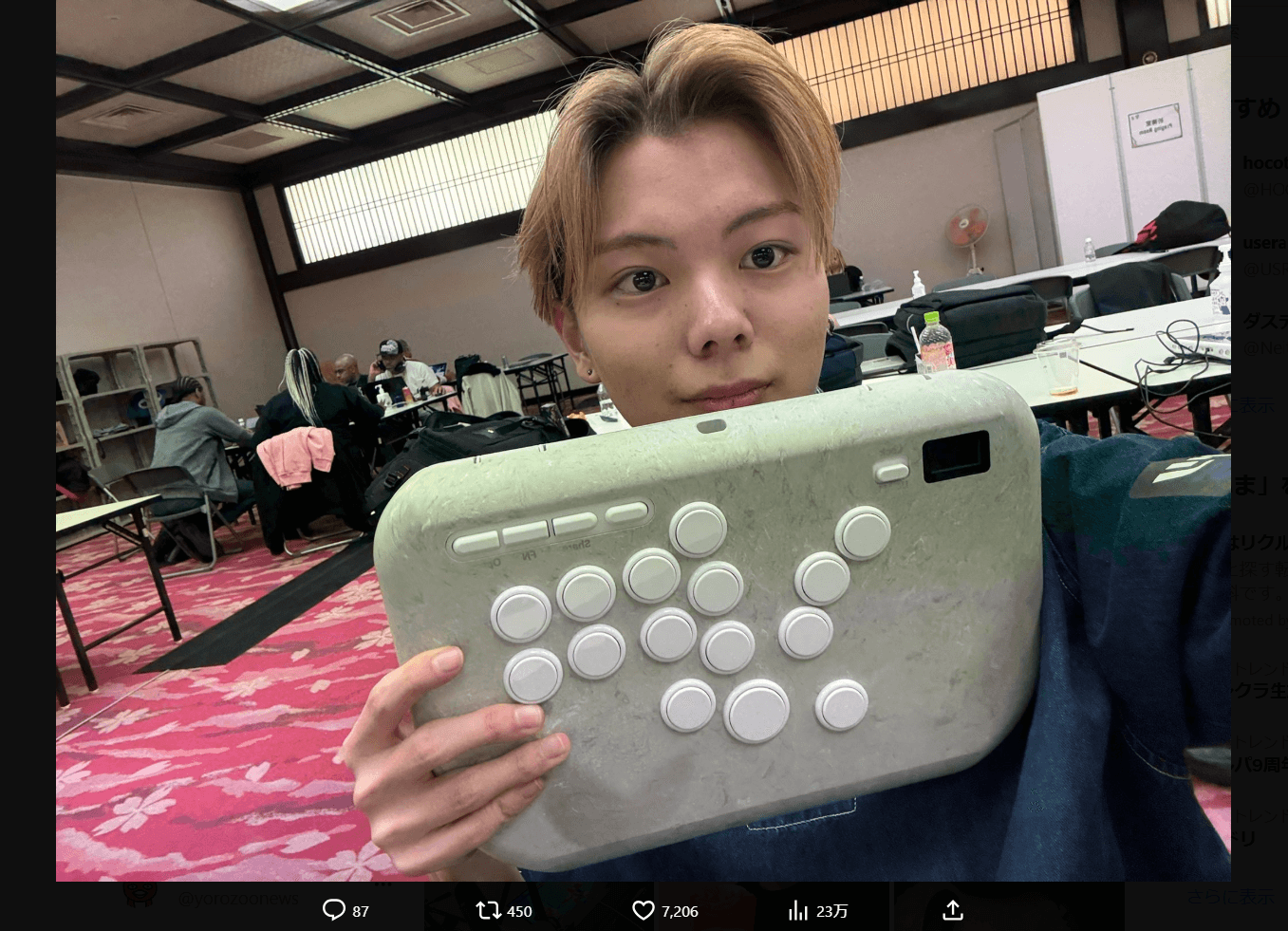 さはらのX（@sahara7h）より