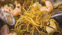 魚介のうま味たっぷり！食感楽しいおつまみパスタ　大人さまランチも　香川【ほっとマルシェ】