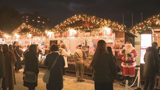 香川県立アリーナ周辺での「クリスマスマーケット」　45万人以上が来場　香川県