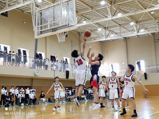 【2022高校総体男子】慶應義塾vs横須賀学院_3