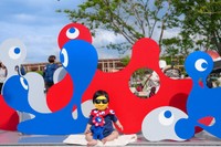 2025『日本国際博覧会』へ。ミャクミャクのフォトスポットで記念撮影（画像提供：のっさん R6 9:3さん）