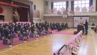 修学旅行中に乗っていた船が“沈没”　救助された児童が卒業　香川・坂出市